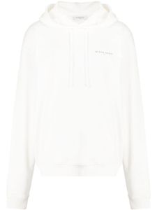 Ih Nom Uh Nit hoodie en coton à logo imprimé - Blanc