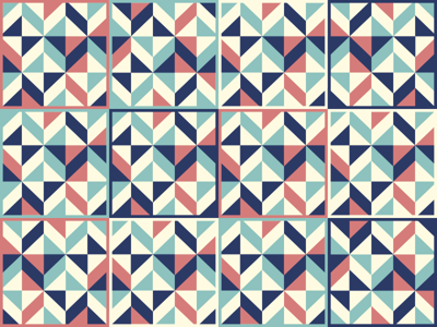Geometrisch Patroonoppervlak vinyl tapijt