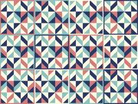 Geometrisch Patroonoppervlak vinyl tapijt