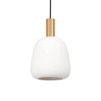 Eglo Gouden hanglampManzanares met wit glas - 900305