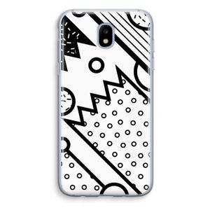 Pop Art #4: Samsung Galaxy J5 (2017) Transparant Hoesje