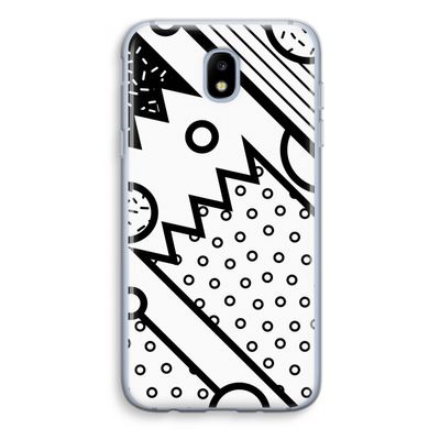 Pop Art #4: Samsung Galaxy J5 (2017) Transparant Hoesje