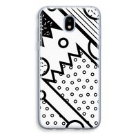 Pop Art #4: Samsung Galaxy J5 (2017) Transparant Hoesje