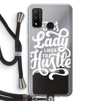 Hustle Lady: Huawei P Smart (2020) Transparant Hoesje met koord
