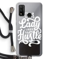 Hustle Lady: Huawei P Smart (2020) Transparant Hoesje met koord