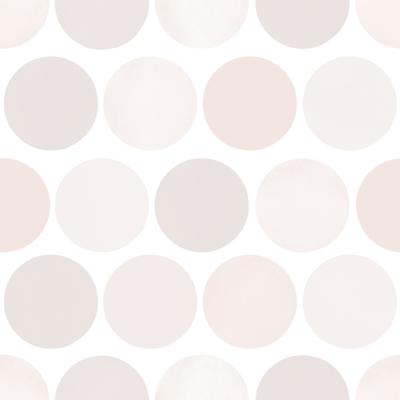 Dutch Wallcoverings Joy - Stippen - Roze/Wit