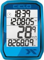 CICLOSPORT fietscomputer "protos 105" bike computer protos 105 blue
