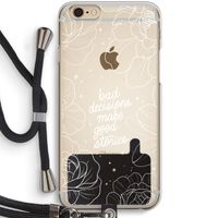 Good stories: iPhone 6 / 6S Transparant Hoesje met koord