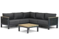 Santika Shadow/Riviera 75 cm hoek loungeset 4-delig - thumbnail