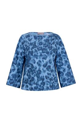 Ilja leopard top - jeans - 13577