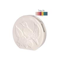 Ideas 4 Seasons Vaas bird crème ø6xh20cm