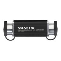 Nanlux DC Extension Cable Coupler for Evoke 1200/1200B/900C