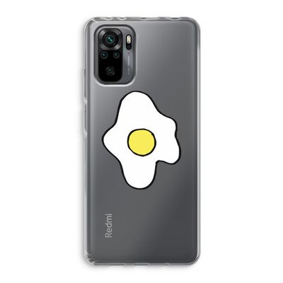 Spiegelei: Xiaomi Redmi Note 10 Pro Transparant Hoesje