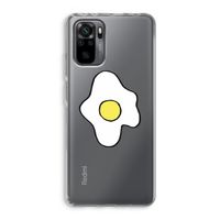 Spiegelei: Xiaomi Redmi Note 10 Pro Transparant Hoesje