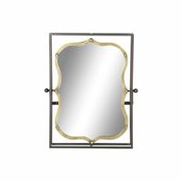 Wandspiegel DKD Home Decor Zwart Gouden 51,5 x 12 x 65 cm Vintage