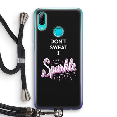 Sparkle quote: Huawei P Smart (2019) Transparant Hoesje met koord
