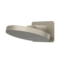 Hoofddouche IVY HALO Wandmodel Inc. Wandbeugel en Inbouwbox 32 cm Geborsteld Nickel PVD