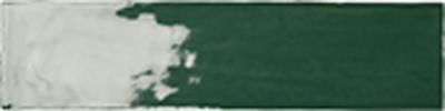 Sottocer Harmony Wandtegel | 7.5x30 cm | Glans Groen