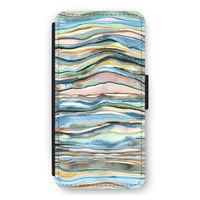 Watercolor Agate: iPhone 12 Pro Max Flip Hoesje