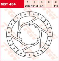 TRW Remschijf, remschijven voor de moto, MST454