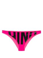 Moschino logo print bikini bottoms - Rose