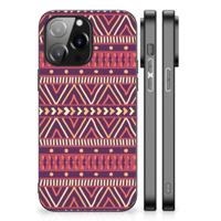 iPhone 14 Pro Max Back Case Aztec Paars