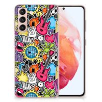 Samsung Galaxy S21 Silicone Back Cover Punk Rock