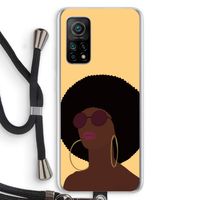 Golden hour: Xiaomi Mi 10T 5G Transparant Hoesje met koord