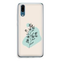 Violets are blue: Huawei P20 Transparant Hoesje