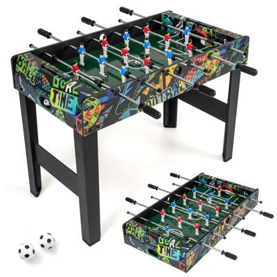 2-in-1 Minivoetbaltafel Met Afneembare Poten Compleet Met 2 Voetballen En 2 Scoreborden
