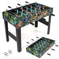 2-in-1 Minivoetbaltafel Met Afneembare Poten Compleet Met 2 Voetballen En 2 Scoreborden