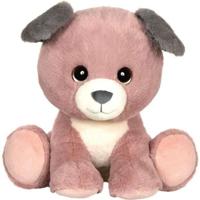 Puppy Eyes Pets knuffel - GIPSY TOYS - Roze en grijze hond - 40 CM