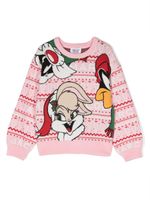 Marc Jacobs Kids x Looney Tunes sweat en maille intarsia - Rose