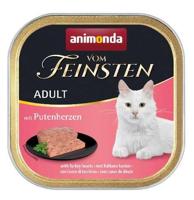 ANIMONDA Vom Feinsten Adult Turkey hearts - nat kattenvoer - 100g