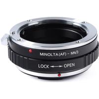K&F Lens Adapter Sony Alpha A en Minolta AF - Micro 4/3