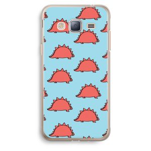Dinosawrr: Samsung Galaxy J3 (2016) Transparant Hoesje