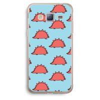 Dinosawrr: Samsung Galaxy J3 (2016) Transparant Hoesje