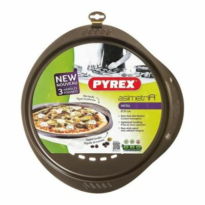 Pizzamal Pyrex Bruin Zwart Metaal