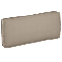 VidaXL Kussen taupe 120 x 50 x 12 cm oxford stof