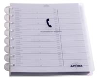 Atoma Telefoonregister, geassorteerde kleuren Atoma Telefoonregister, geassorteerde kleuren