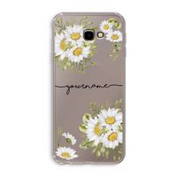 Daisies: Samsung Galaxy J4 Plus Transparant Hoesje
