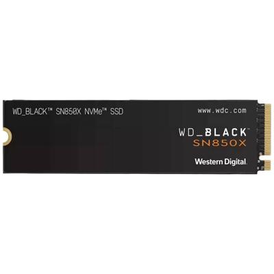 Western Digital Black™ SN850X 4 TB NVMe/PCIe M.2 SSD 2280 harde schijf PCIe NVMe 4.0 x4 Retail WDS400T2X0E