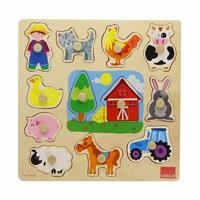 Houten Kinderpuzzel Goula 53025 (12 pcs)