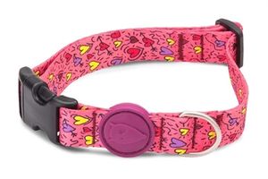 Morso Halsband hond gerecycled pink think roze