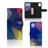 Samsung Galaxy A31 Book Case Polygon Dark - thumbnail