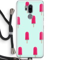 Waterijsje: LG G7 Thinq Transparant Hoesje met koord