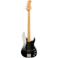 Fender Player Plus Precision Bass Silver Smoke MN elektrische basgitaar met gigbag - thumbnail