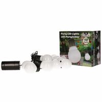 Witte feestverlichting 10 lampen - thumbnail