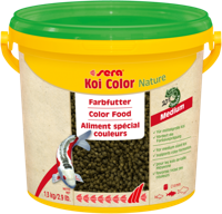 Sera Koi Color Nature Medium Voer - Natuurlijke Kleurversteking voor Koi 12-25 cm, 3.800 ml