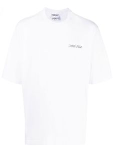 Marcelo Burlon County of Milan Tempera Cross Over print T-shirt - Blanc